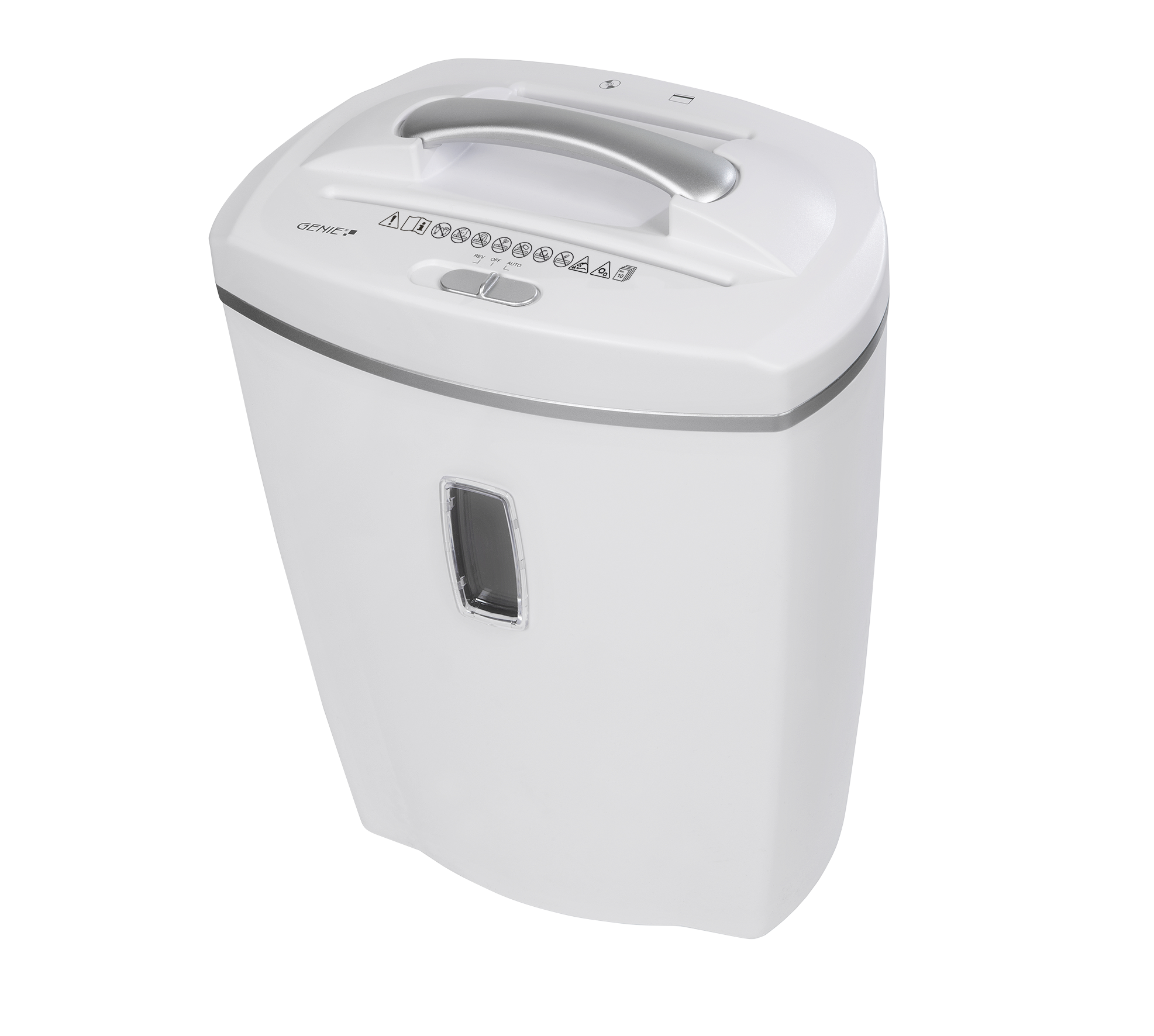 Papershredder, 10 sheets cross cut and CD shredder