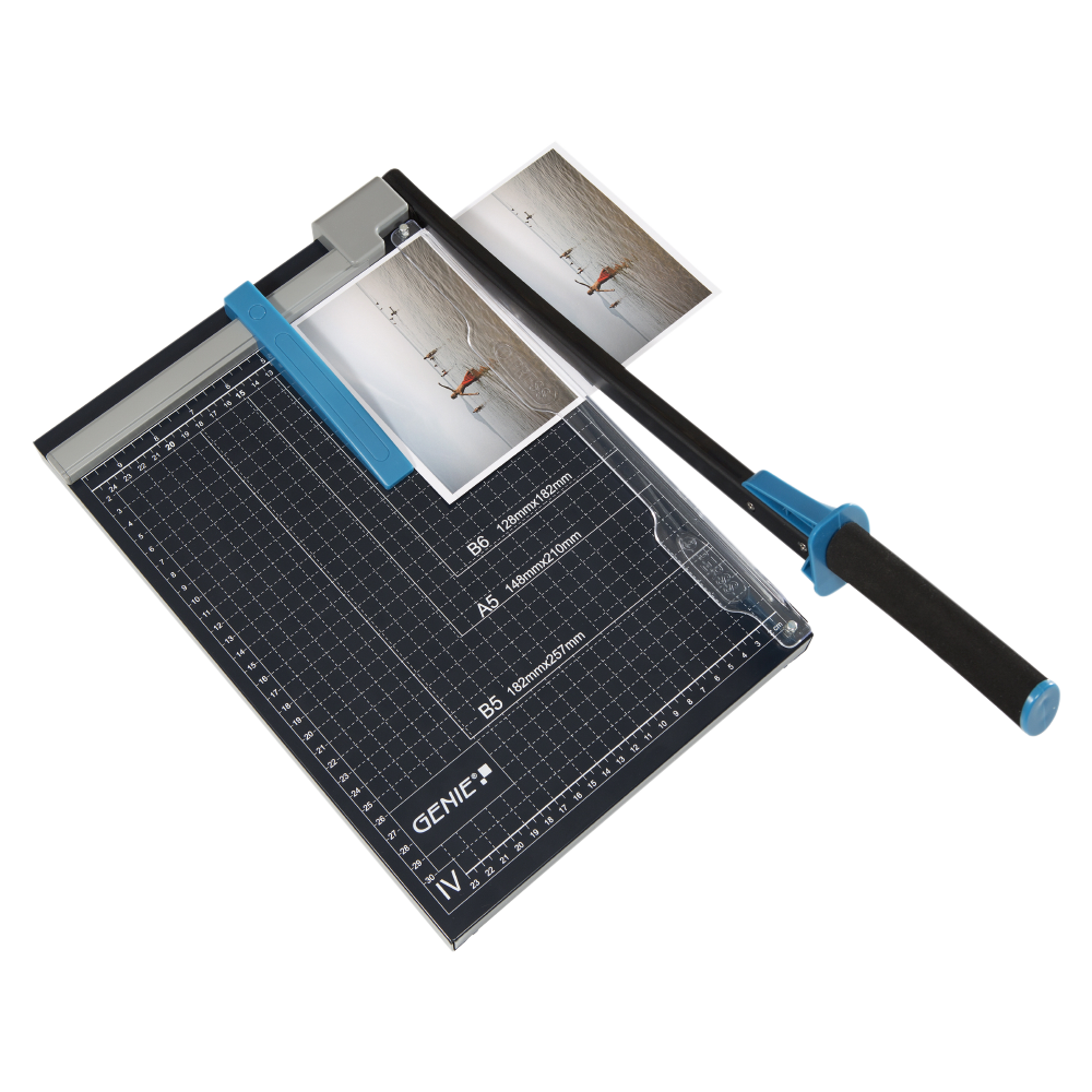 Papier-Hebelschneidegert, DIN A4, 12 Blatt