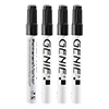 Permanent Marker, schwarz
4er Pack mit 1-3 mm Rundspitze und Metallschaft